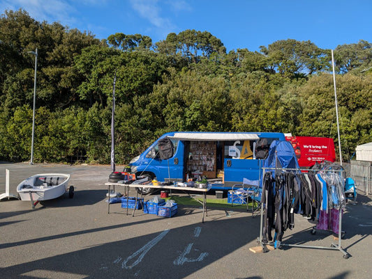 Sail One Van at 2025 Optimist Nationals at Royal Akarana Yacht Club
