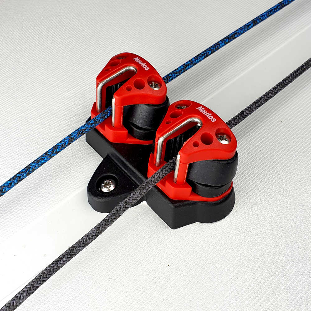 Cunningham & outhaul upgrade camcleat assembly