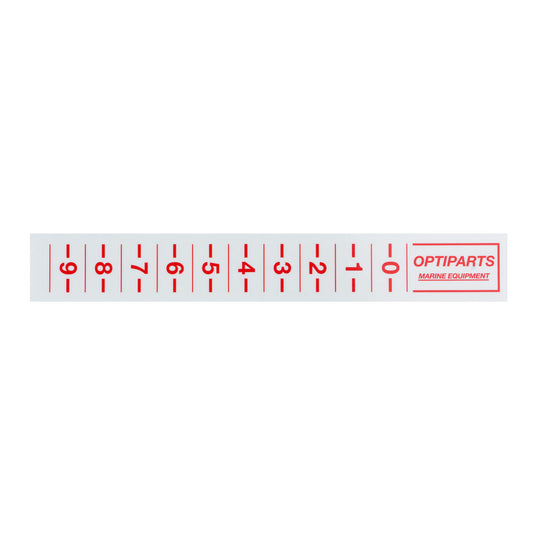 Boom - Outhaul trim sticker