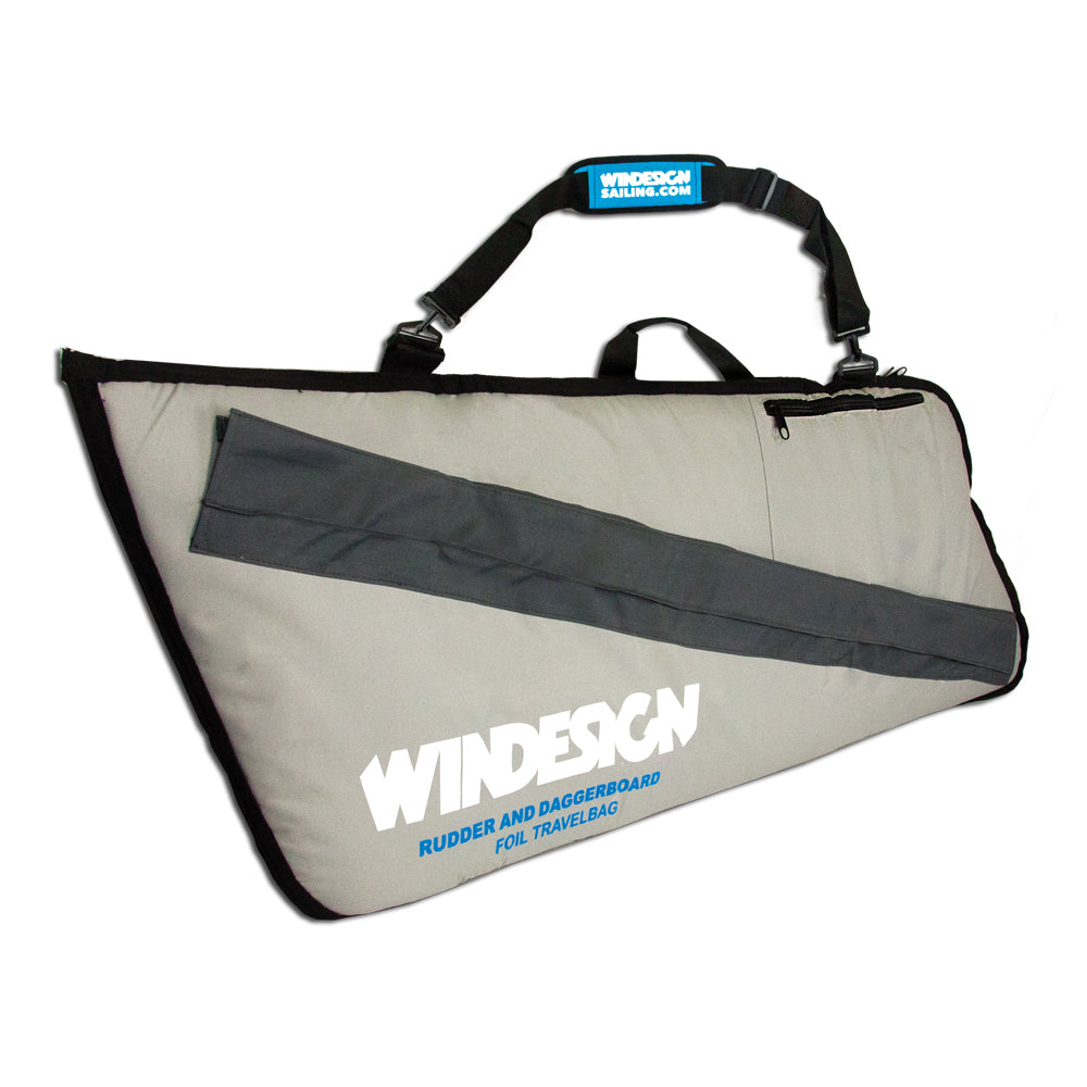 Laser padded foil bag with handle & shoulder strap.
