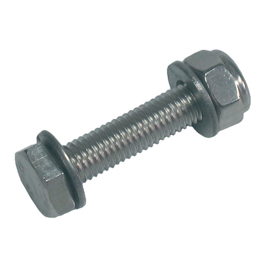 Laser heavy duty rudder pivot bolt.