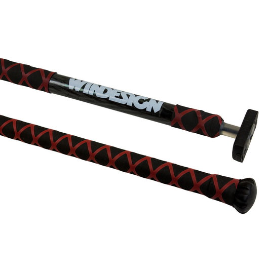 Carbon tiller extension 1200 x 20 x grip.