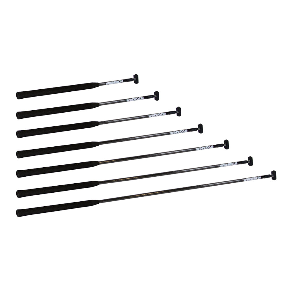 Tiller extension, carbon 900 x 16mm