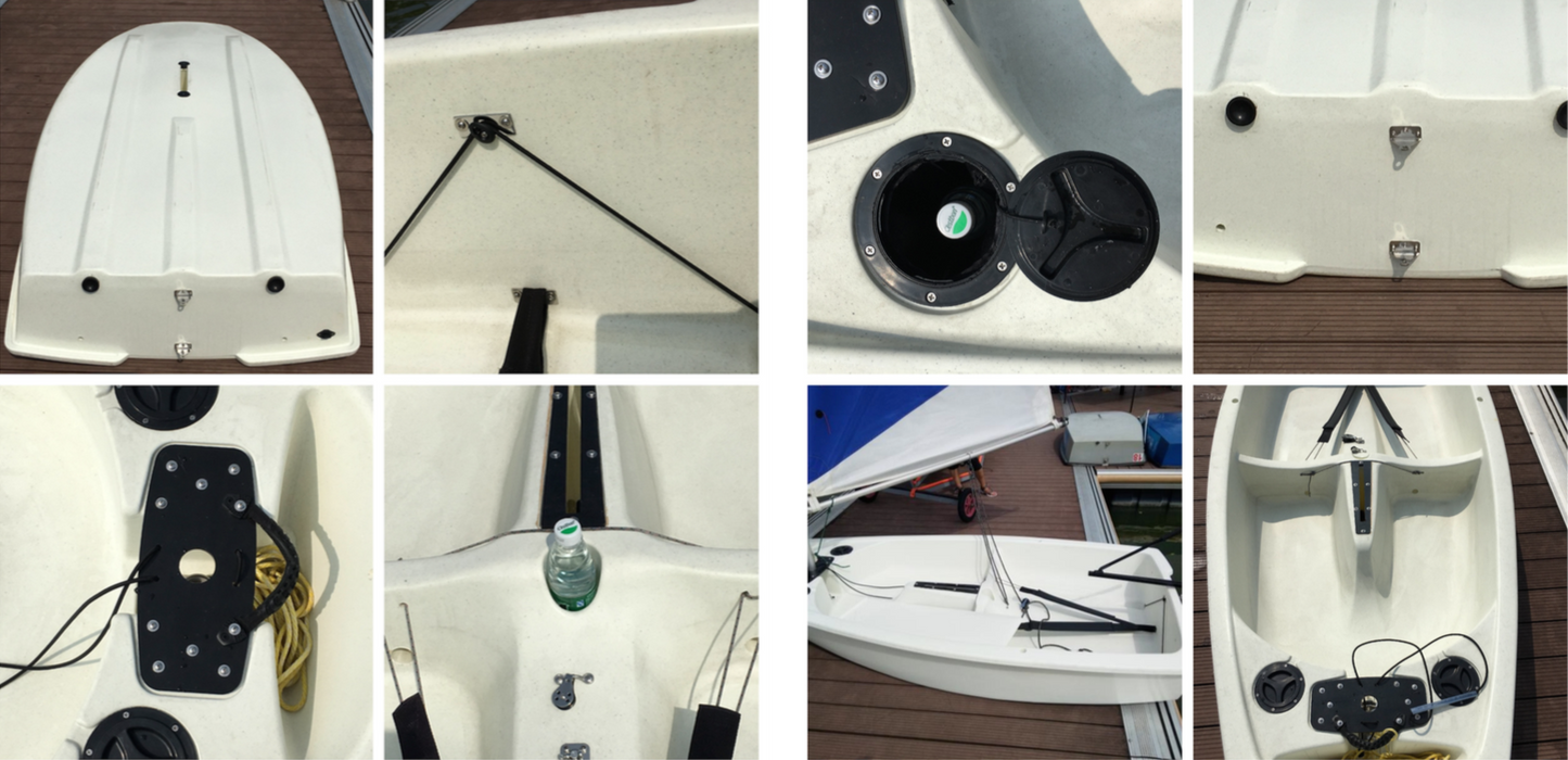A Polyethylene Opti - ready to sail OnePlus