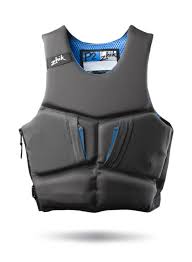 Zhik slim fit buoyancy aid, grey/blue.