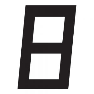 Sail -  Laser Digital Numbers