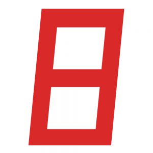 Sail -  Laser Digital Numbers