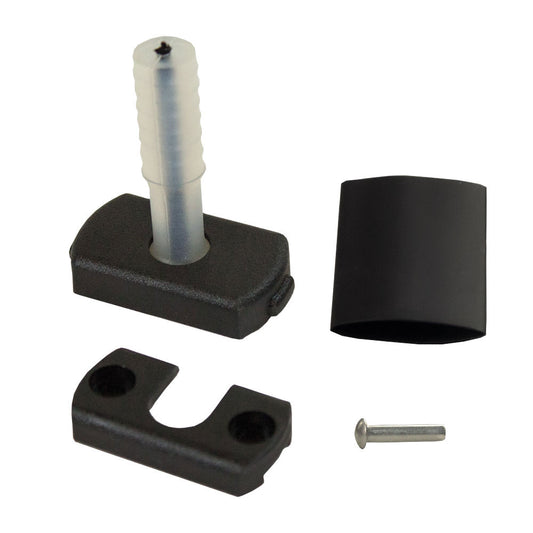 Releaseable rubber joint for teller extension.