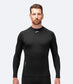 Top, Hydrophobic Fleece Black - Zhik