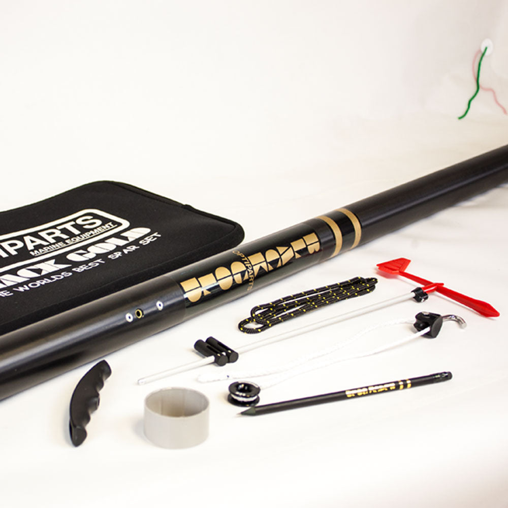 Optiparts Black/Gold rigging pack.