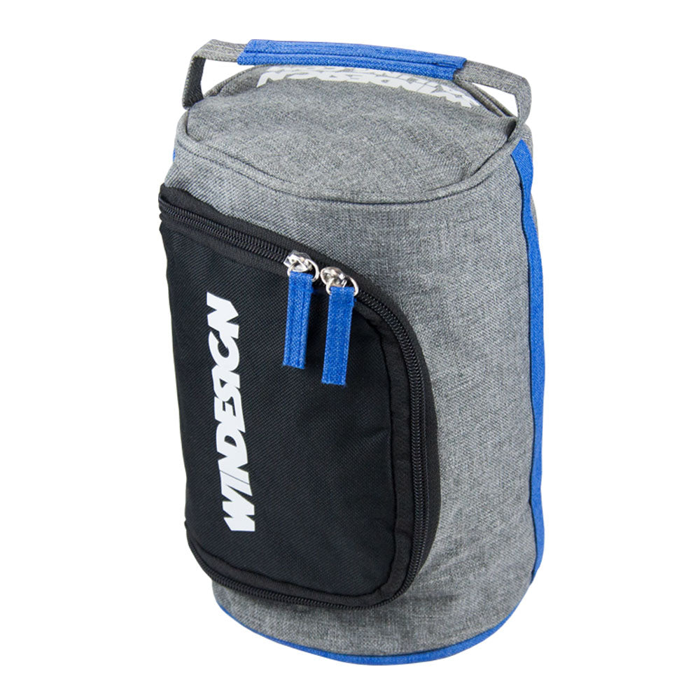 Small multipurpose bag with carry handle.