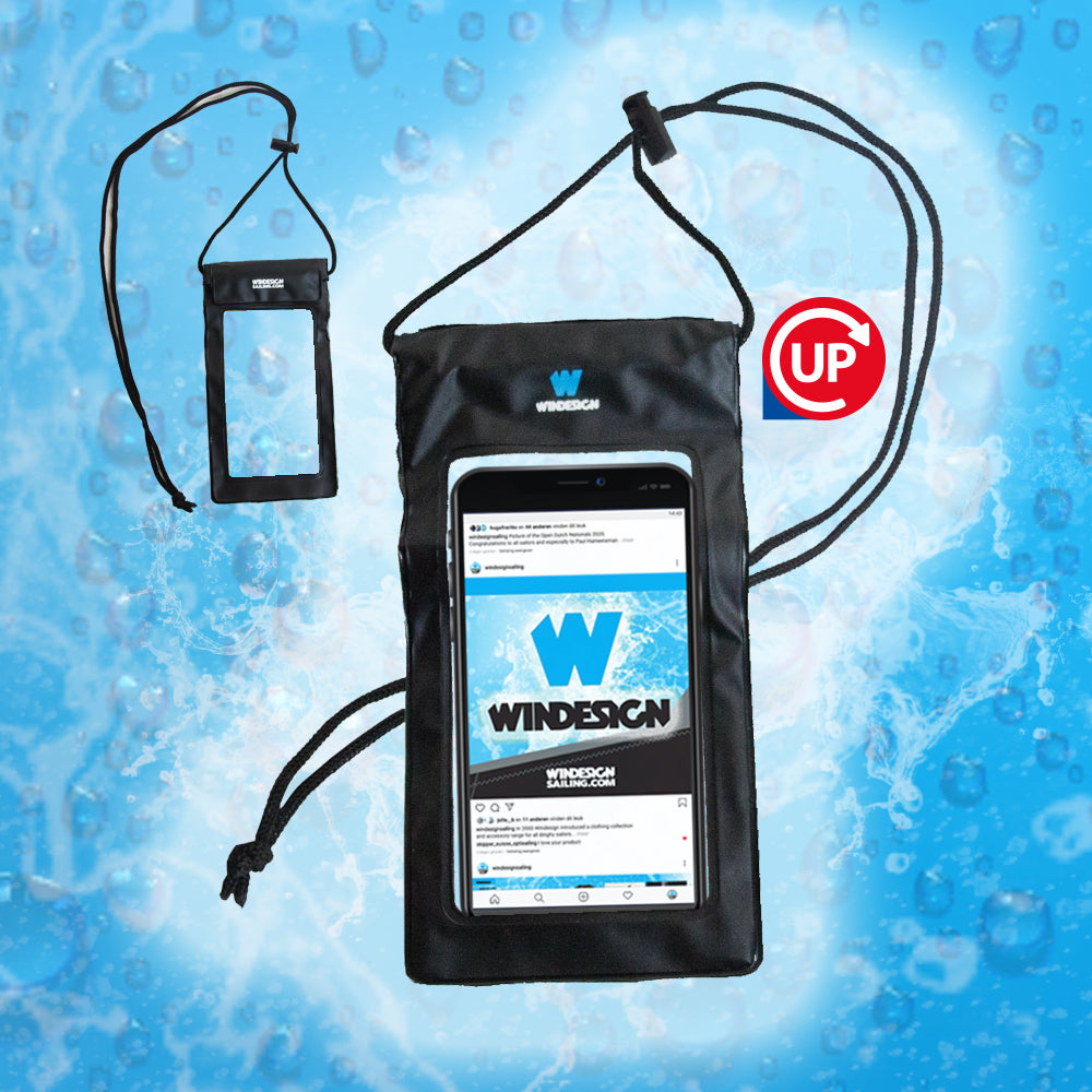 Waterproof bag for phone, keys, camera.
