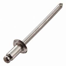 Monel/steel pop rivet